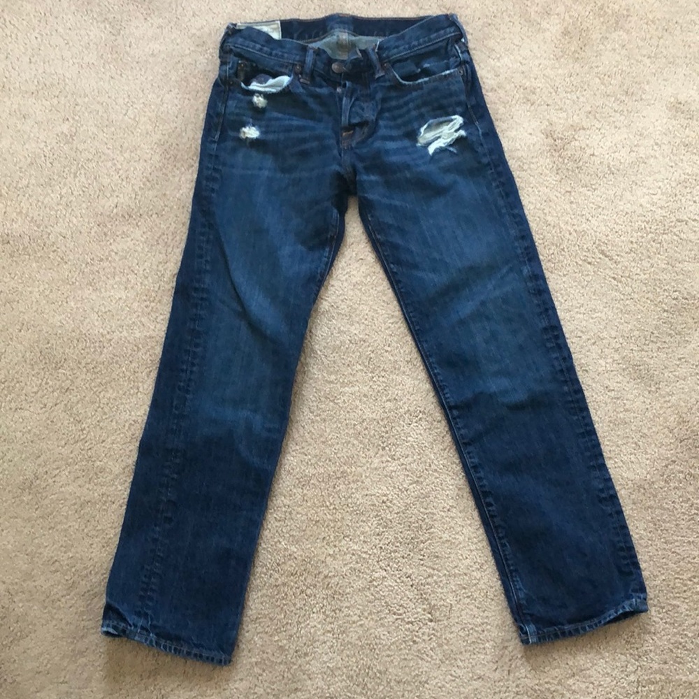 Abercrombie & Fitch Men’s Button Fly Jeans